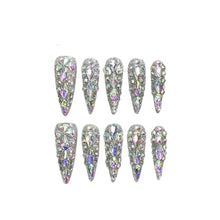 Load image into Gallery viewer, Full Rhinestone Press On Nails
