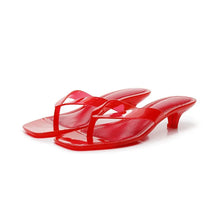 Load image into Gallery viewer, Jelly Kitten Heel Sandals
