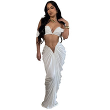 Load image into Gallery viewer, Ruched Maxi Dress Set
