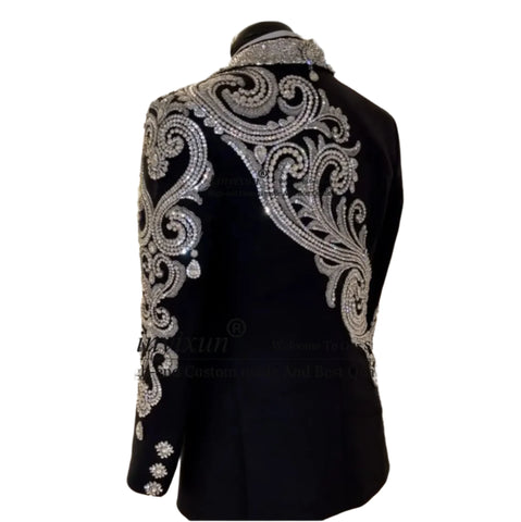 Crystal Lace Design Tuxedo-Modern Baby Las Vegas