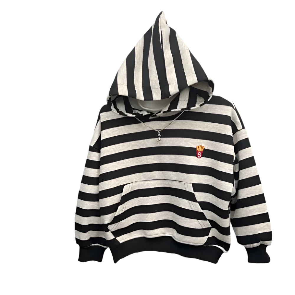 Striped Hoodie