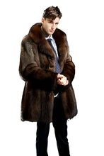 Load image into Gallery viewer, Brown Fur Coat
