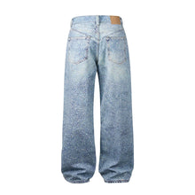 Load image into Gallery viewer, Full Speckled Rhinestone Denim Jeans
