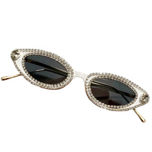 Load image into Gallery viewer, Diamond Cat Eye Sunglasses
