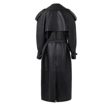 Load image into Gallery viewer, Leather Trench Coat
