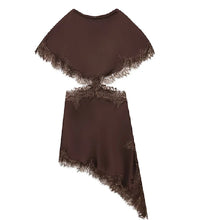 Load image into Gallery viewer, Lace Lined Hollow Out Dress
