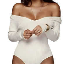 Load image into Gallery viewer, Off Shoulder Bodysuit
