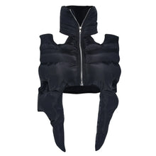 Load image into Gallery viewer, Hollow Out Puffer Vest
