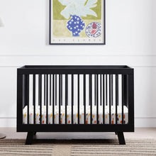 Load image into Gallery viewer, Black Wooden Crib
