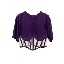 Load image into Gallery viewer, Hollow Out Fish Bone Waist Top
