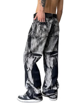 Load image into Gallery viewer, Tie-Dye Denim Jeans
