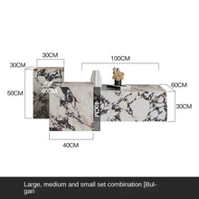 Load image into Gallery viewer, Slate Marble Coffee Table
