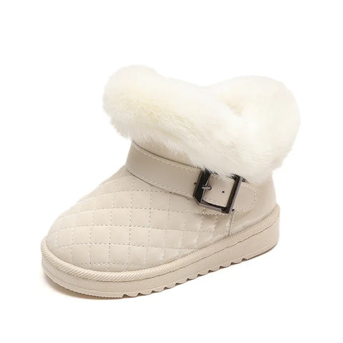 Quilted Patent Furm Boots-Modern Baby Las Vegas