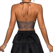 Load image into Gallery viewer, Multi-Layer Tassel Halter Top
