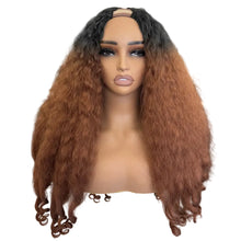 Load image into Gallery viewer, Kinky Straight V Part Wig
