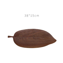 Load image into Gallery viewer, Wooden Leaf Tray
