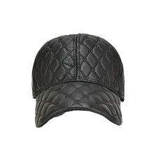 Load image into Gallery viewer, Quilted Leather Hat
