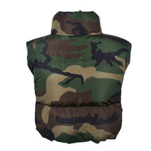 Load image into Gallery viewer, Camo Puffer Vest
