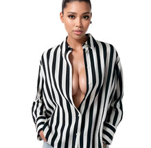 Load image into Gallery viewer, Striped Blouse
