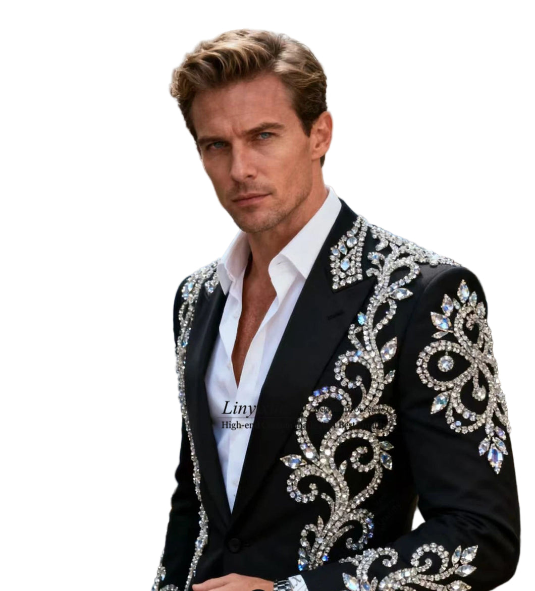 Vine Crystal Tuxedo