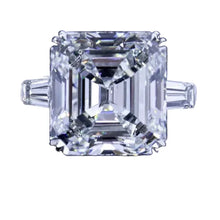 Load image into Gallery viewer, Sterling Silver Emerald Cut Ring
