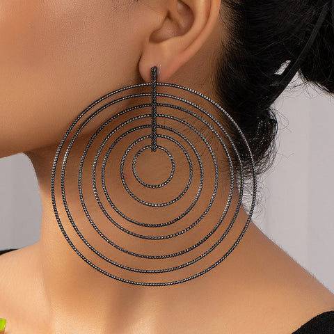 Multi-layer Hoop Earrings-Modern Baby Las Vegas