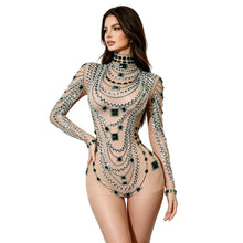 Load image into Gallery viewer, Mesh Crystal Mini Dress Collection
