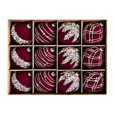 Luxury Beaded Christmas Tree Ornaments