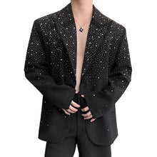 Load image into Gallery viewer, Ombre Crystal Speckled Blazer Jacket
