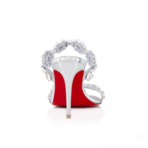 Square Crystal Sandals-Modern Baby Las Vegas