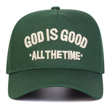 Load image into Gallery viewer, GOD IS GOOD Embroidered Baseball Cap
