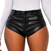 Load image into Gallery viewer, Leather Mini Shorts
