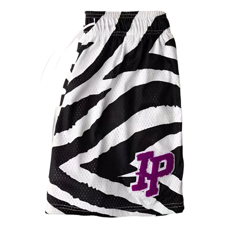 Letter Printed Shorts-Modern Baby Las Vegas