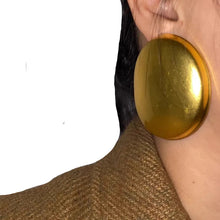 Load image into Gallery viewer, Large Vintage Metal Stud Earrings
