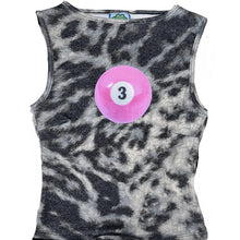 Load image into Gallery viewer, Y2K Leopard Number Print Tank Top
