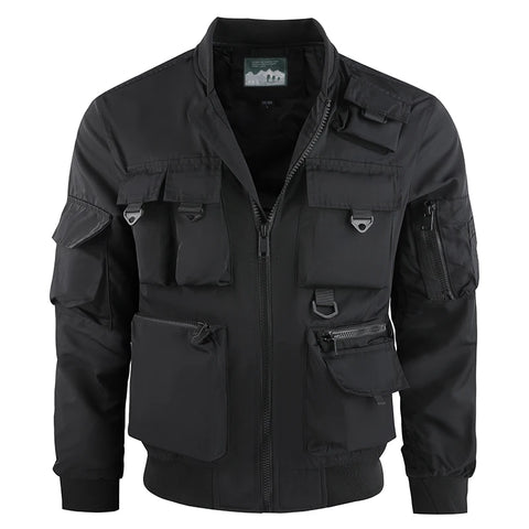 Multi-Pocket Bomber Jacket-Modern Baby Las Vegas
