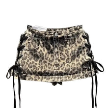 Load image into Gallery viewer, Lace Up Denim Skirt Collection
