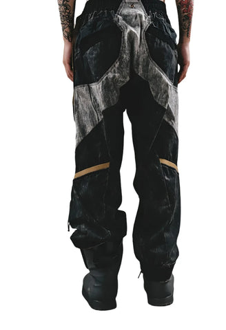 Deconstructed Large Pocket Cargo Pants-Modern Baby Las Vegas