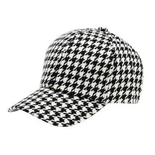 Load image into Gallery viewer, Houndstooth Print Hat
