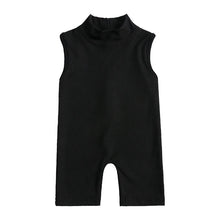 Load image into Gallery viewer, Sleeveless Ribbed Zipper Jumpsuit
