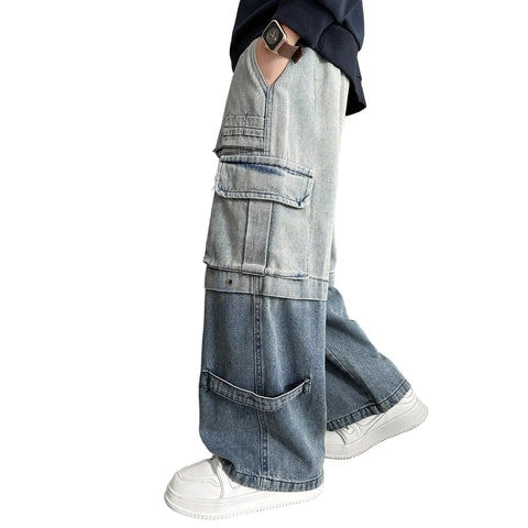 Vintage Patch Cargo Jeans