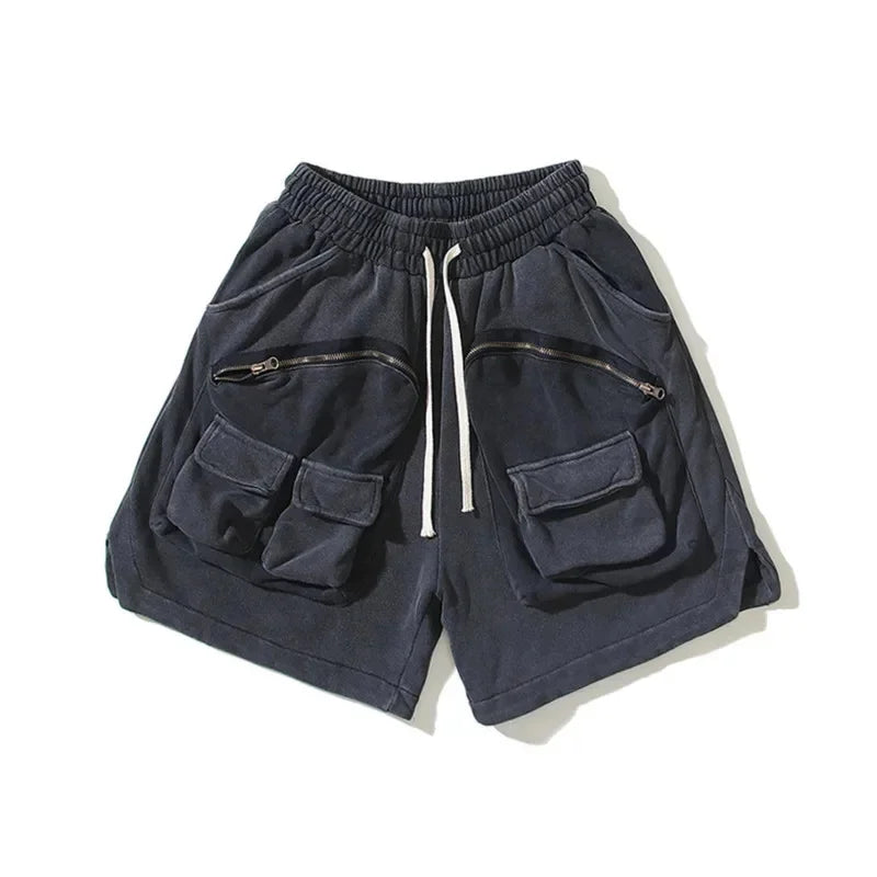 Pocket Zipper Shorts