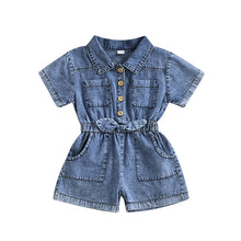 Load image into Gallery viewer, Button Patch Jumpsuit
