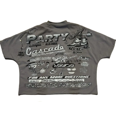 Cascade Necklace T-Shirt-Modern Baby Las Vegas