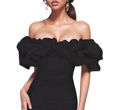 Load image into Gallery viewer, Off-The-Shoulder Ruffle Dress
