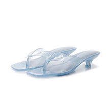 Load image into Gallery viewer, Jelly Kitten Heel Sandals
