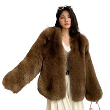 Load image into Gallery viewer, Luxe Fur Jacket
