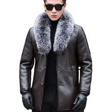 Load image into Gallery viewer, Fur Lined Leather Jacket
