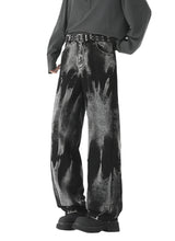 Load image into Gallery viewer, Tie-Dye Wide-Leg Denim Jeans-Modern Baby Las Vegas
