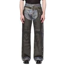 Load image into Gallery viewer, Vintage Western Printed Trouser Denim Jeans
